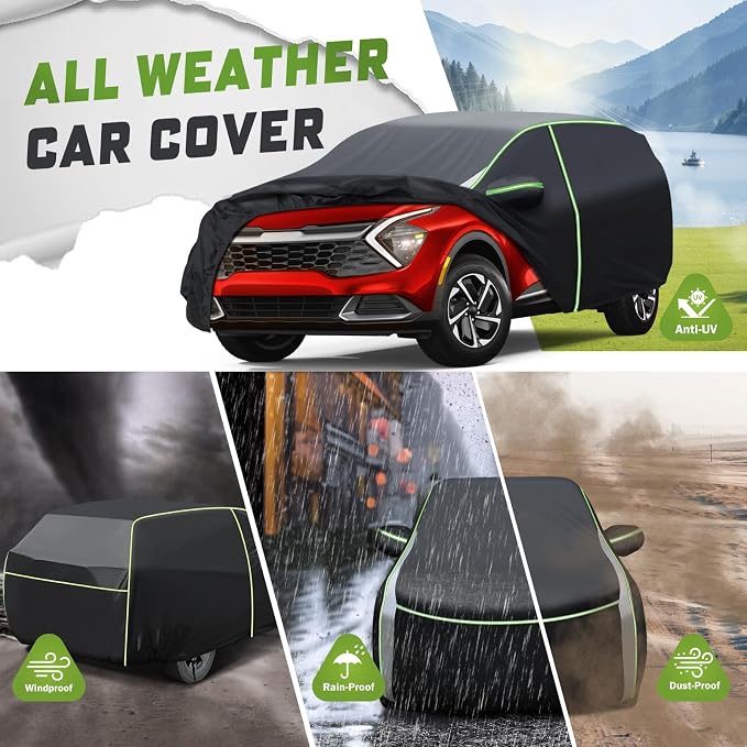 Mixsuper Liner Car Cover for Kia Sportage 1994-2026, 7 Layers Waterproof Car - Image 4