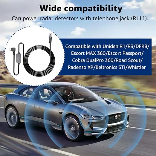 USB-C to RJ11 Plug Cable, Radar Detector Cable - Image 6