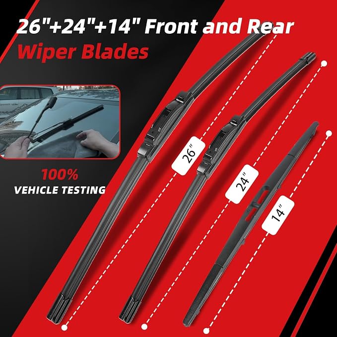 OTUAYAUTO Windshield Wiper Blades - Image 2
