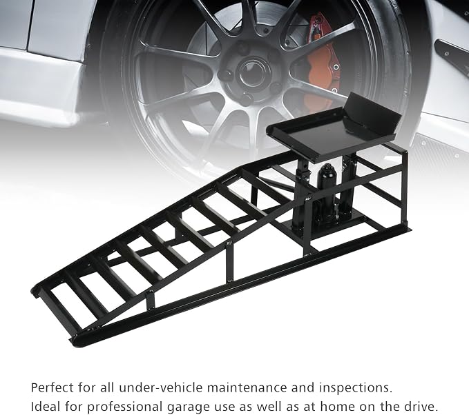 5 Ton 2 Pack Hydraulic Car Ramp Elevator 10000 Lbs - Image 5