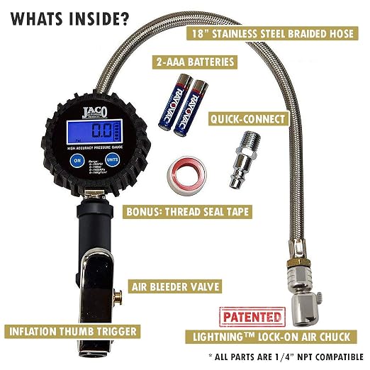 JACO FlowPro Digital Tire Inflator - Image 4