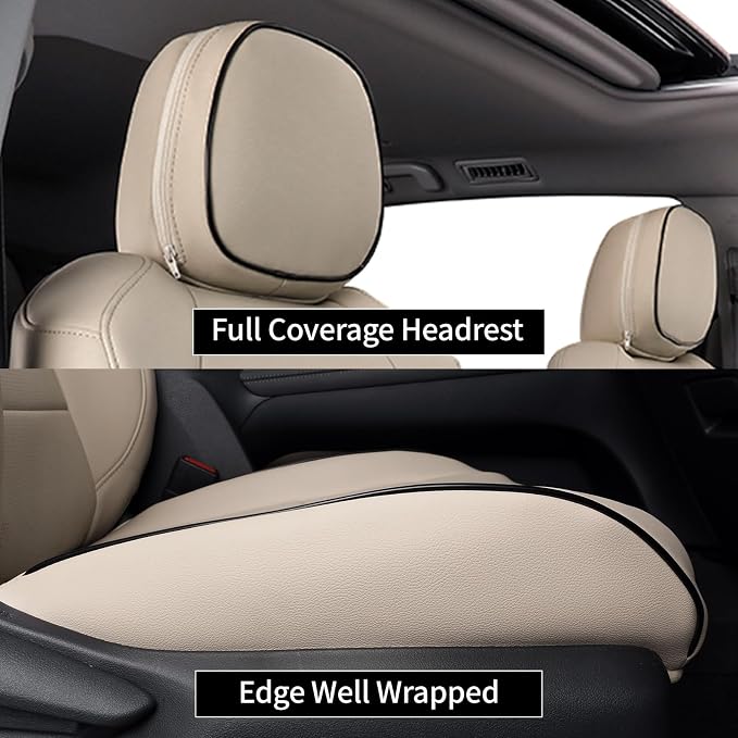 EKR Sienna Seat Covers for 2021 2022 2023 2024 2025 Toyota Sienna LE, 8 Seats - Image 4