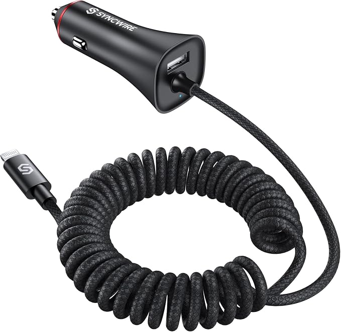 Syncwire iPhone Car Charger 32W Super Fast Car Phone Charger Cigarette Lighter - Image 8