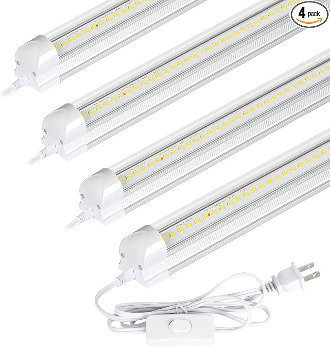 hykolity 30W 2FT LED Shop Light, 3500lm 6500K Super Bright White, Linkable by hykolity