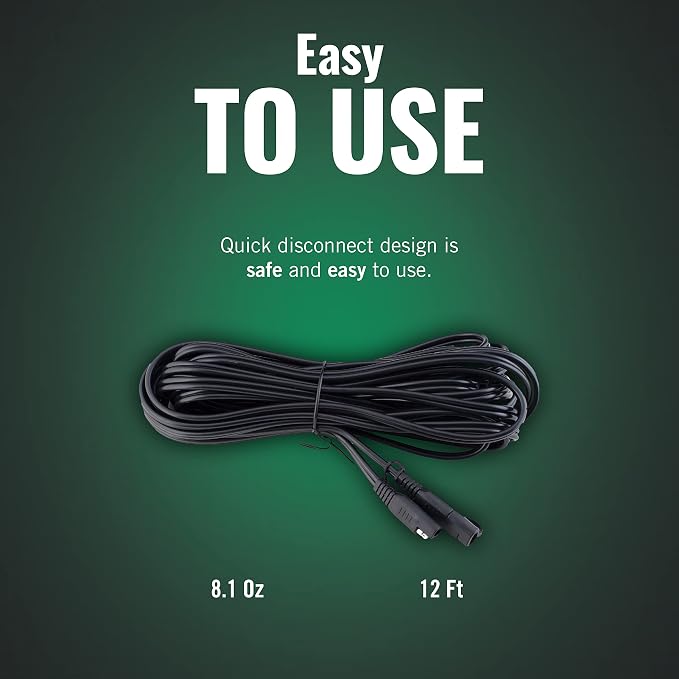 Battery Tender 12 Foot Extension SAE Cable - Image 5