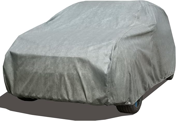 All Weather Waterproof SUV Car Cover, 7-Layer Non-Woven Cotton SUV Covers by SeasonGuard