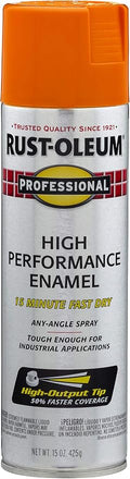 Rust-Oleum 7555838 Professional High Performance Enamel Spray Paint, 15 Oz by Rust-Oleum