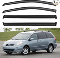 Window Visors Rain Guards Shield by YQAUTEC