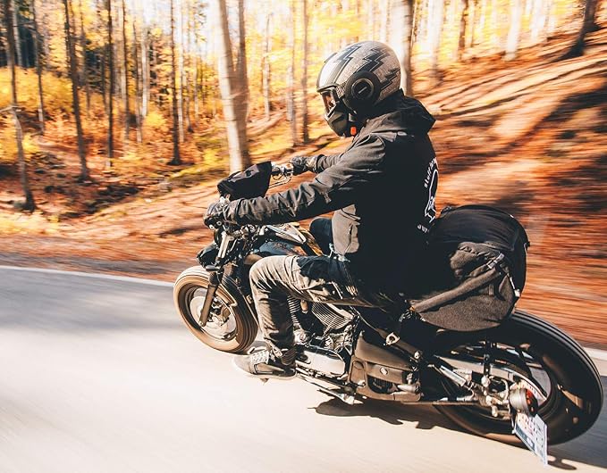 TUBE motorcycle travel luggage, made of waterproof Cordura, 11.3 gallons - Image 6