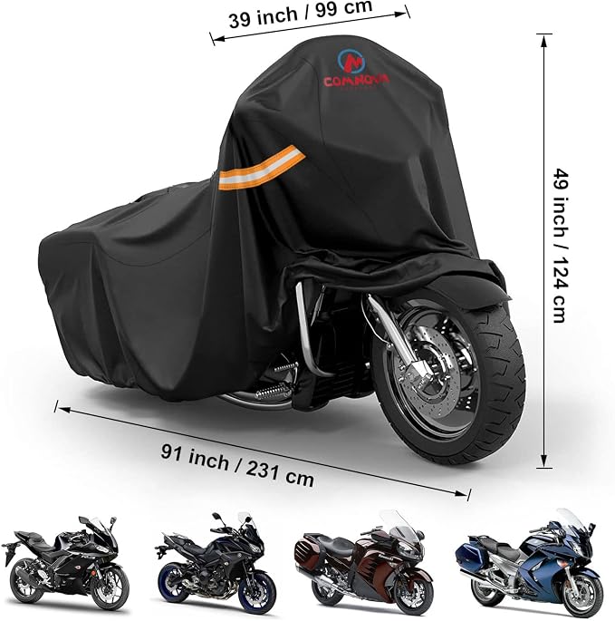 Comnova Motorcycle Cover 91 Inch - Image 3