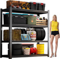 55''H Garage Shelving Heavy Duty Garage Storage Shelves, 2400LBS Capacity by ErgoNova