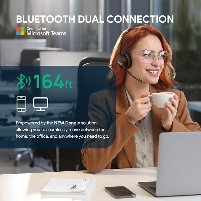 Yealink BH70 UC Wireless Bluetooth Headset - Image 10