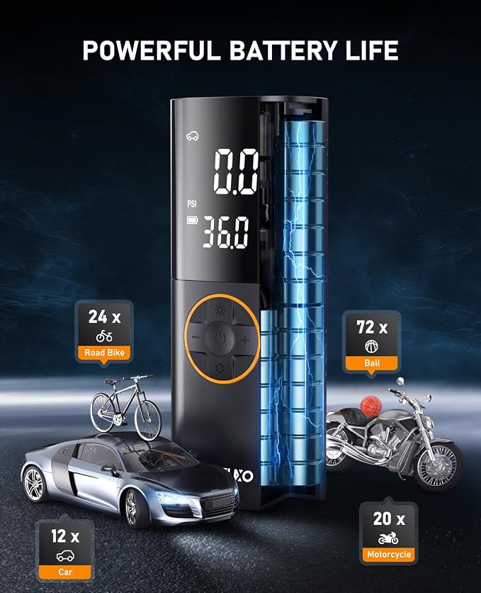 Tire Inflator Portable Air Compressor - Image 4