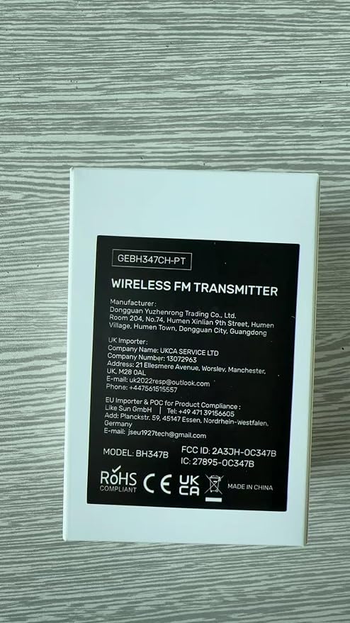 Upgraded V5.3 FM Bluetooth Transmitter, Siri Google Assistant - Image 8