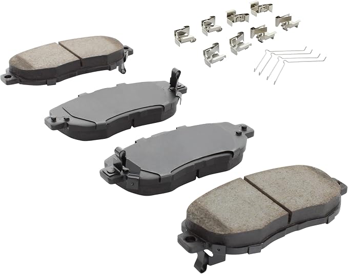 Premium Ceramic Front Brake Pads Compatible - Image 2