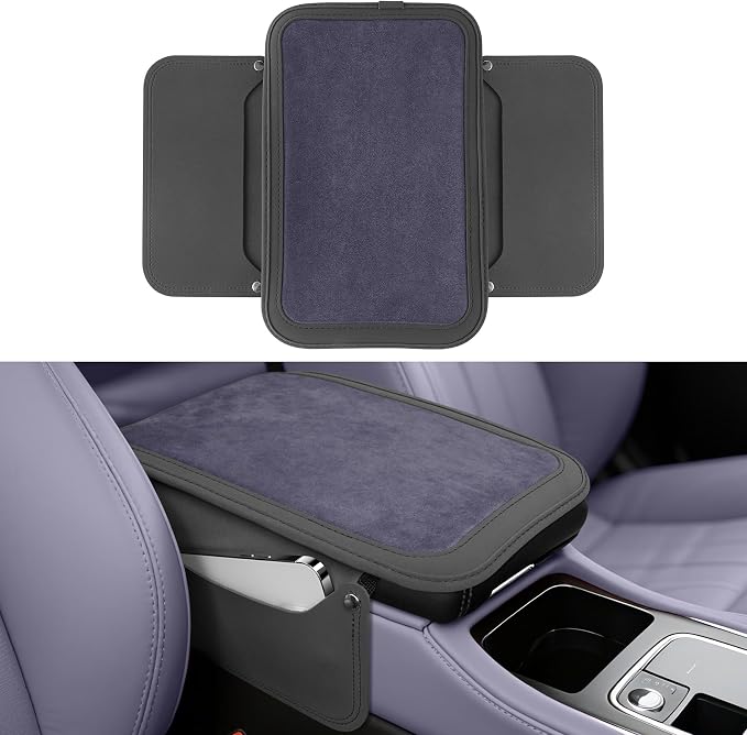 SINGARO Car Leather Center Console Cover by SINGARO