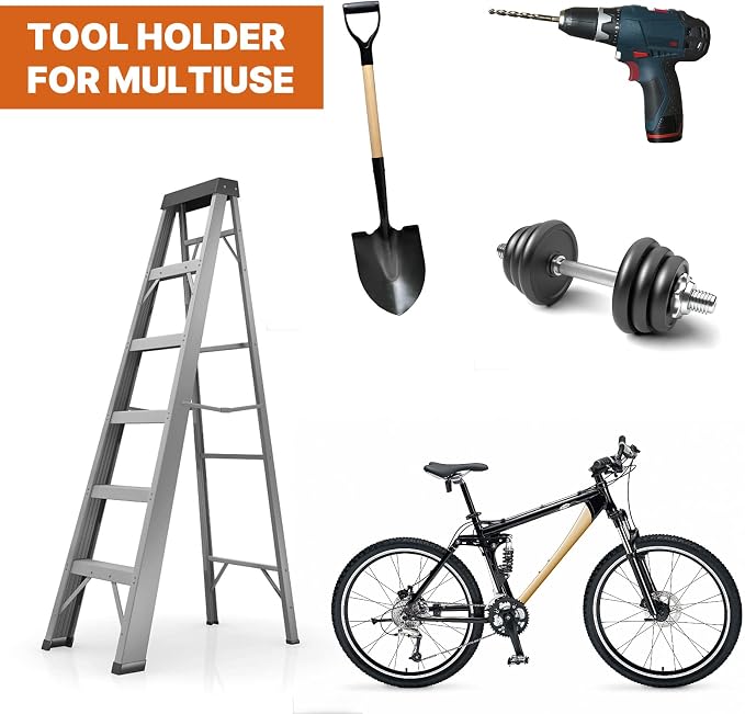 Garage Storage Garage Organizer Trimmer Rack Garden Power Tool Hanger - Image 4