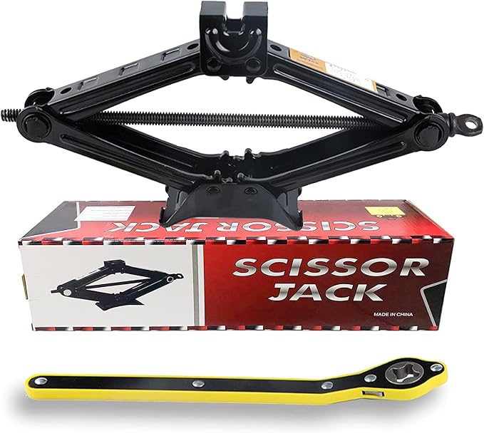Scissor Jack for Car, Car Jack Kit by FGZKJ