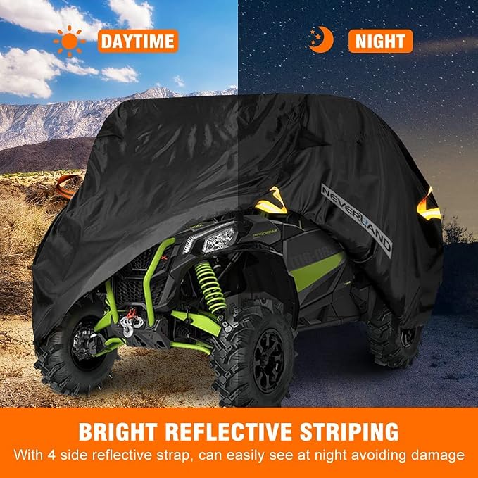 NEVERLAND UTV Cover, All-Weather Protection Side by Side Cover 4-6 Passenger - Image 4