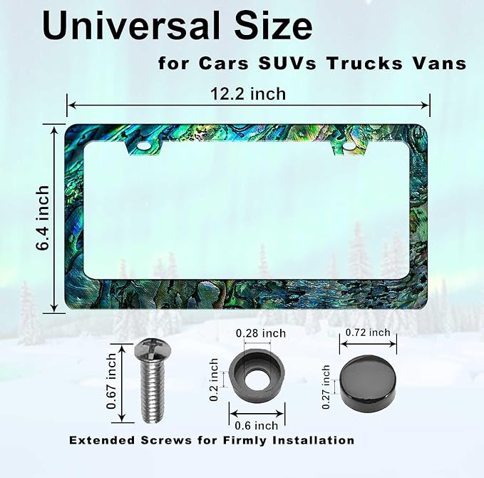 Universal License Plate Frame - Image 4