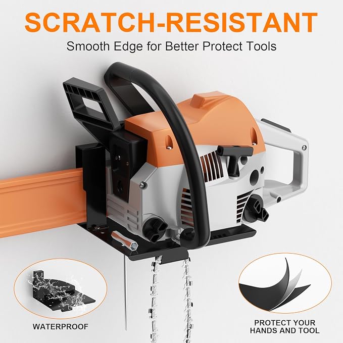 Chainsaw Holder, Chainsaw Wall Mount Compatible - Image 2