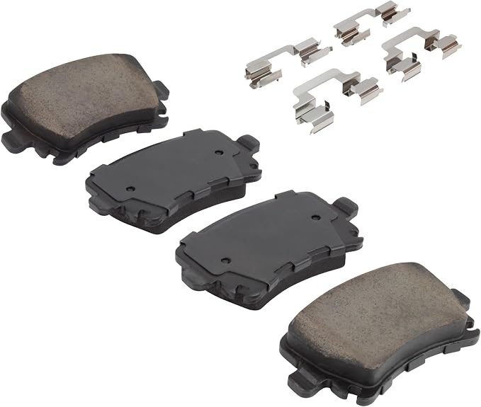 Premium Ceramic Rear Brake Pads Compatible - Image 2