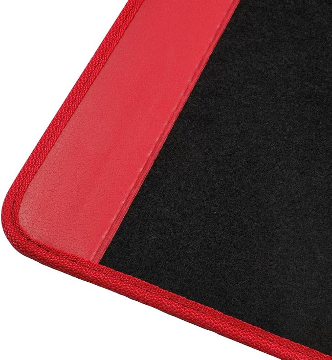 carXS Fresh Two-Tone Carpet Floor Mats, Tribal Tattoo Design - Image 8