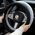 Soft Car Steering Wheel Cover for Sedan, Warm Luxury Velvet, Anti Slip by Unknown