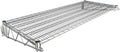 24" x 60" Chrome Wire Wall Mount Shelf by Krollen+Industrial