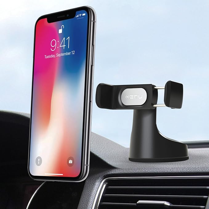 Kenu Airframe Pro | Android Vent Car Phone Mount & iPhone Car Holder, Dashboard - Image 6