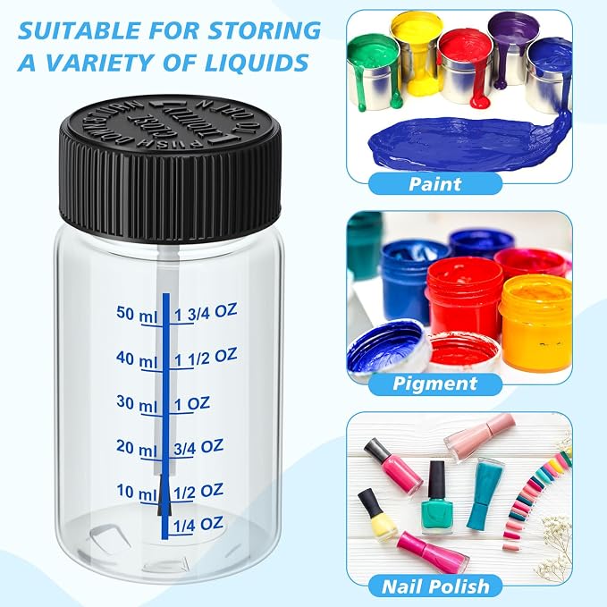 Mumufy 60 Pcs Touch up Paint Bottles - Image 6