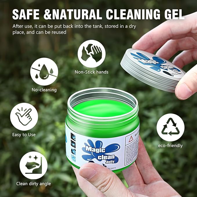 DNA MOTORING Car Cleaning Gels Auto Detailing Tools Cleaning Putty Car Interior - Image 3