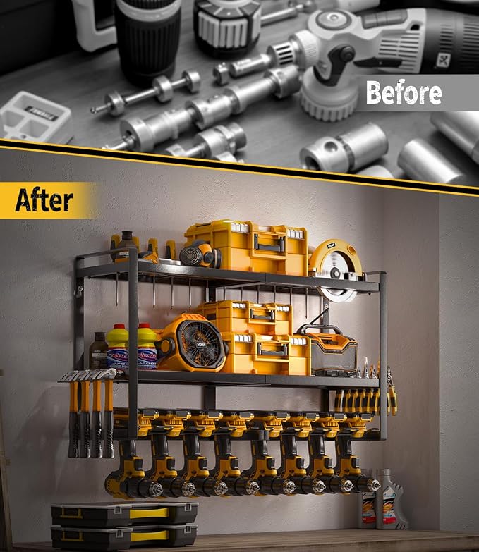 SOYEEZE Power Tool Organizer & Storage Wall Mount - Image 5