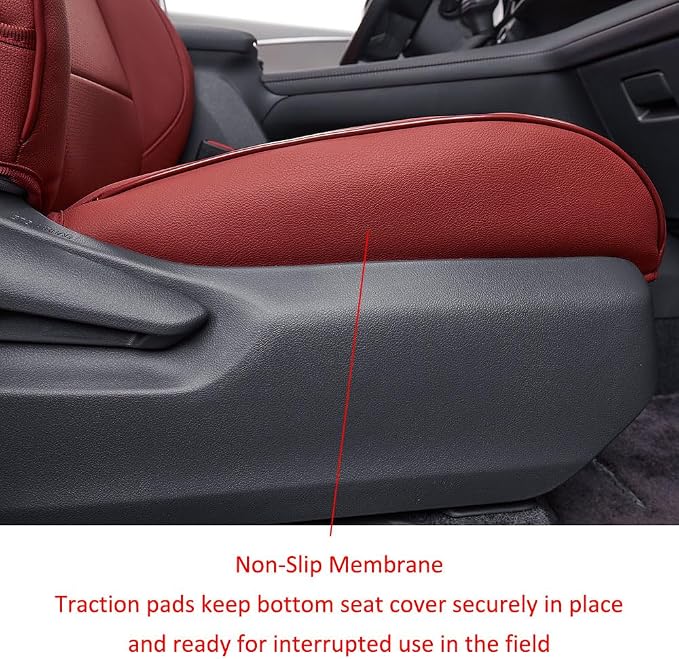 EKR Sienna Seat Covers for 2021-2025 Toyota Sienna Limited, 2nd Row Captain - Image 3