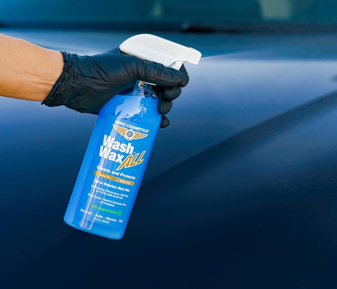 Wet or Waterless Car Wash Wax 128 Fl. oz, UV Protection. Cleans, and Shines. - Image 3
