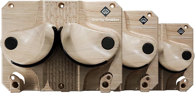 Ultimate Ski & Snowboard Wall Rack | Secure, Non-Slip Storage | Fits Any by GravityGrabber