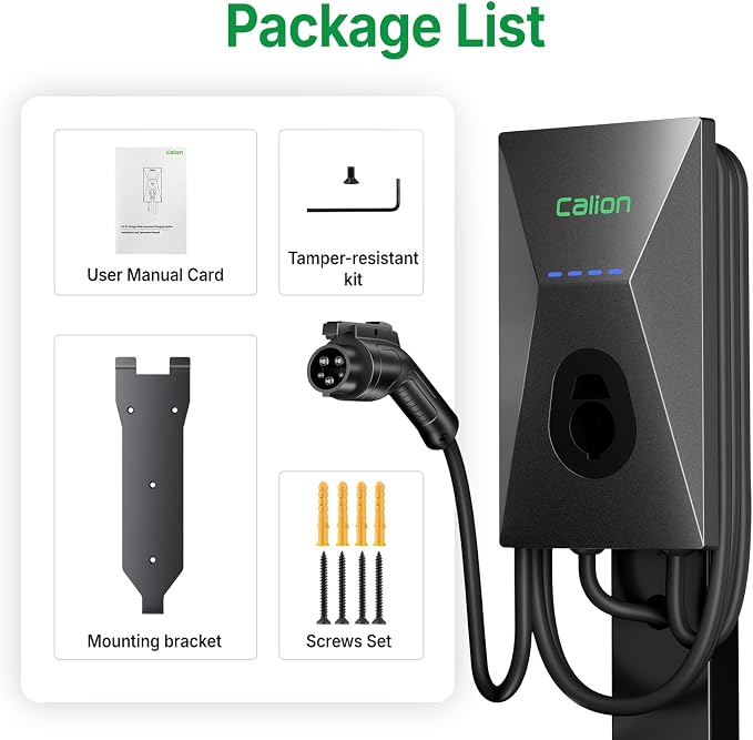 Calion Level 2 EV Charger-EV Wall-Mount Charger - Image 7