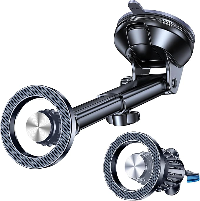 Coolpow for MagSafe Car Mount【Windshield+Vent+Dash】Magnetic Phone Holder for by Coolpow
