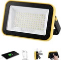 Rechargeable Work Light with Tripod Hole, 40W Portable Flood Light Battery by AUMIO