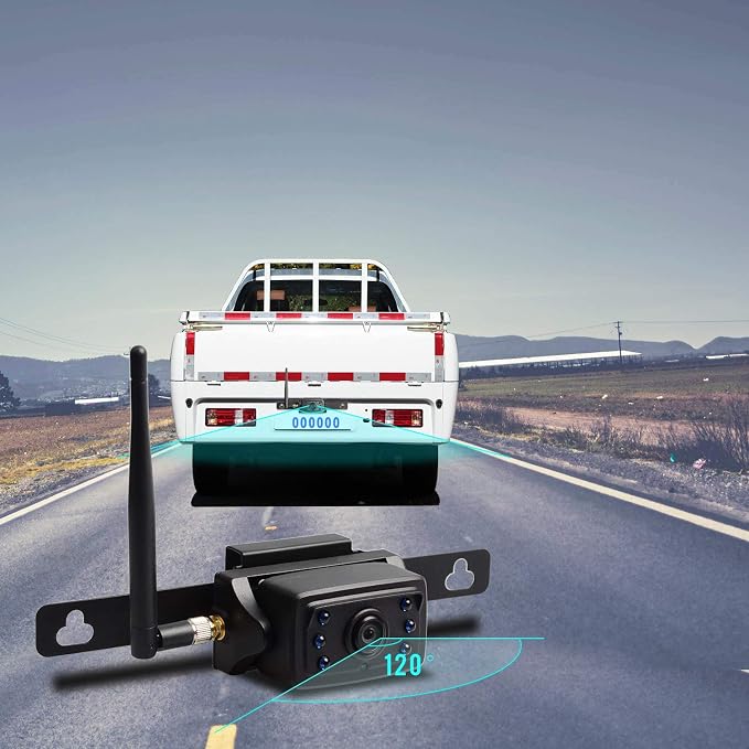 Haloview MC5111 5'' 720P HD Digital Wireless Backup Camera System 5'' LCD Rear - Image 5