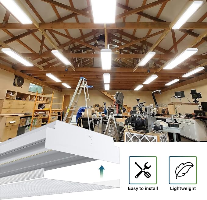 ANTLUX 4FT LED Wraparound 40W Shop Lights - Image 4