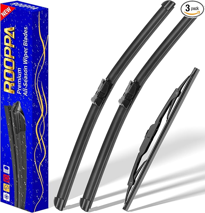 3 wipers Replacement for 2011-2017 GMC Terrain/2011-2017 Chevrolet Equinox by ROOPPA