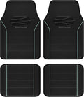 Skechers Memory Foam Car Mats, Leather Piping Car Floor Mats by Skechers