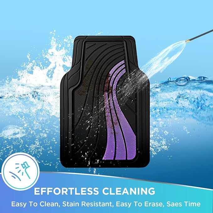 Road Comforts Car Floor Mats Full Set – Front & Rear Car Floor Mats - Image 4