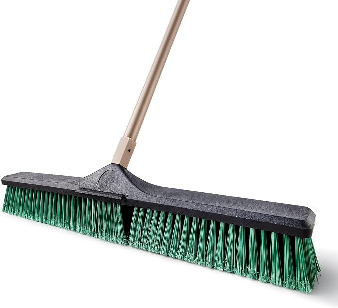 Eyliden Heavy Duty Push Broom 24" by Eyliden