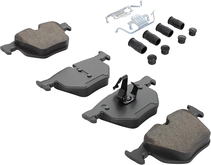 Premium Semi-Metallic Rear Brake Pads Replacement - Image 2