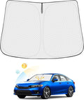 Windshield Sun Shade for Honda Civic 11th Gen 2022-2025 2026 Accessories by Canvcle
