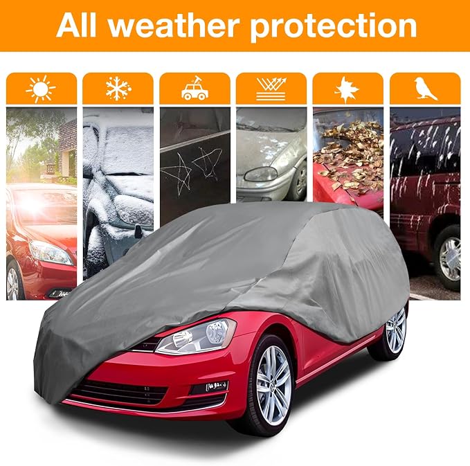 XCAR Ultra Light Waterproof Hatchback and Crossover Car Cover - Image 3