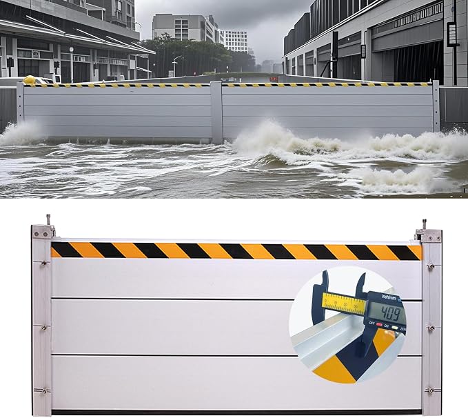 Reusable Heavy Duty Aluminum Flood Barriers by Unknown