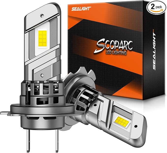 SEALIGHT H7 Bulb, Fog Light 6500K by SEALIGHT